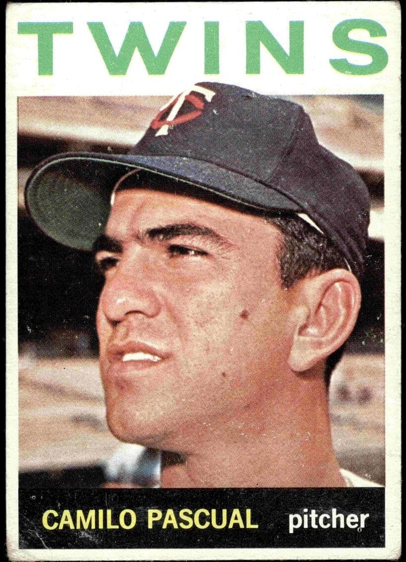 Camilo Pascual 1964 topps Topps