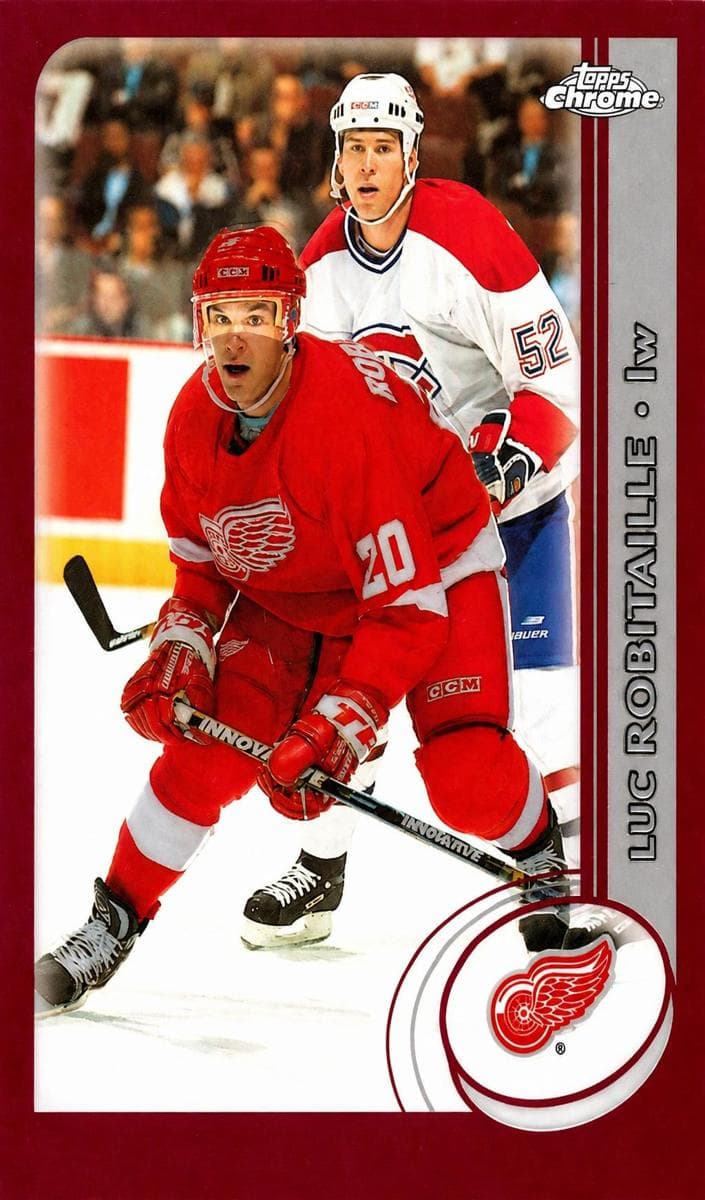 Luc Robitaille 2002 topps