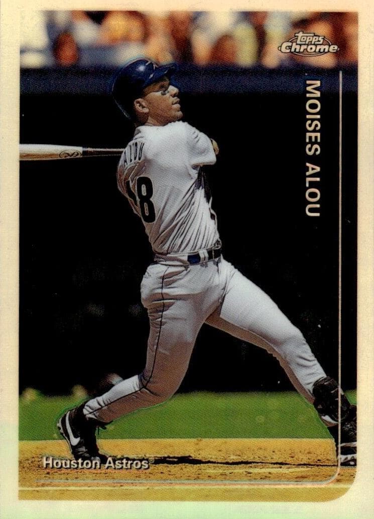 Moises Alou 1999 topps Topps Chrome