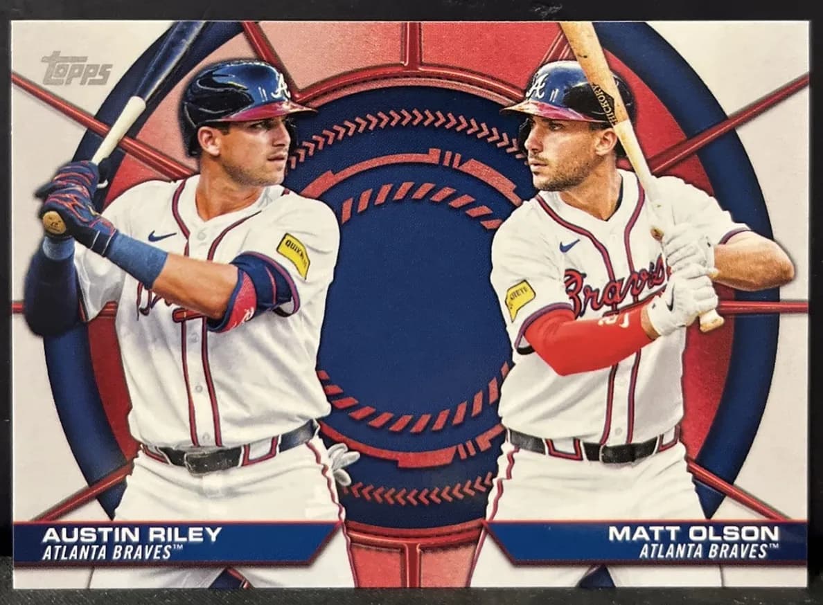 Austin Riley / Matt Olson trading card