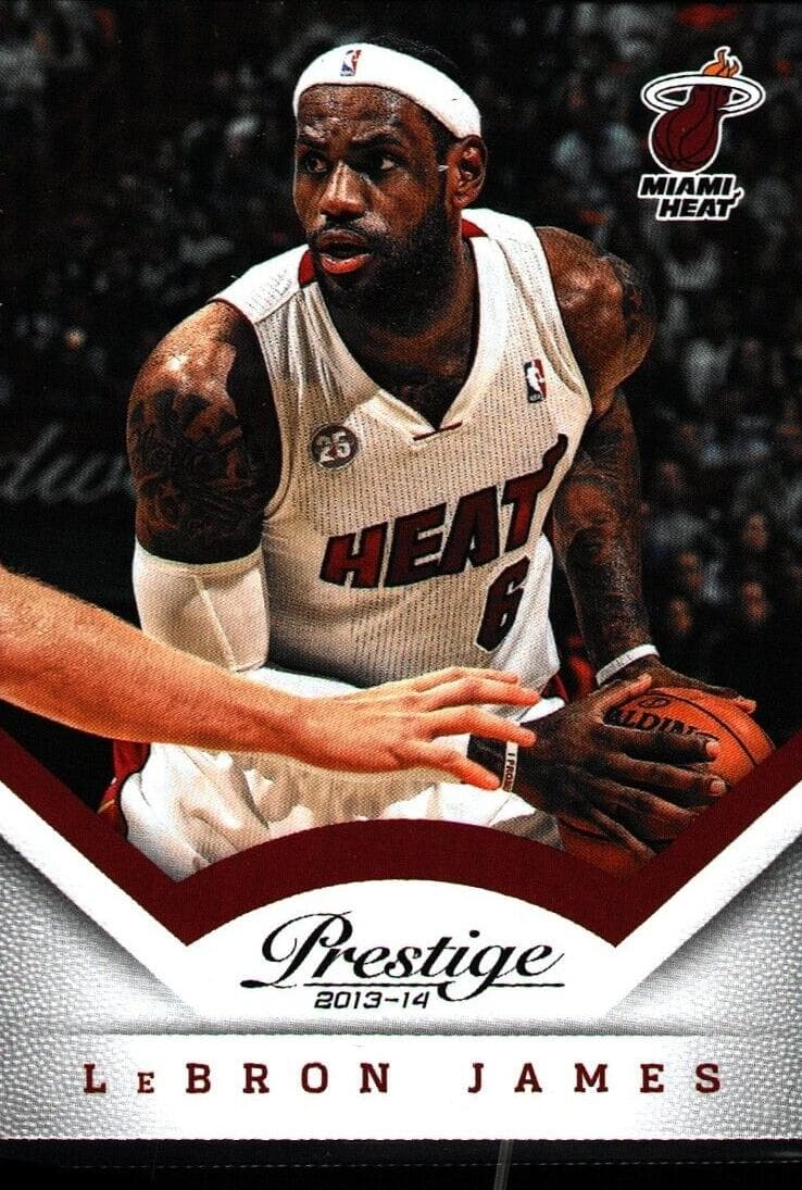 Lebron James 2013 panini