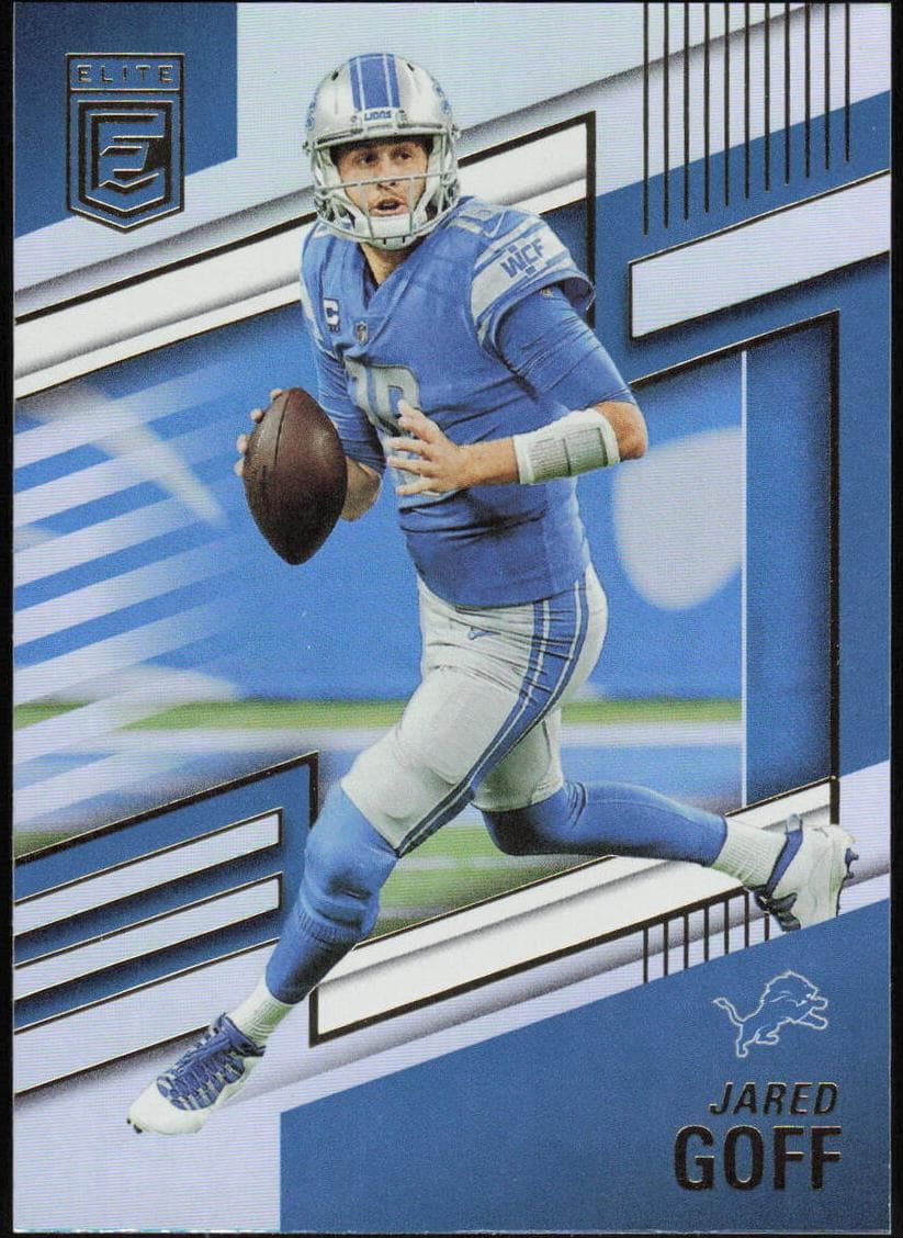 Jared Goff 2022 panini Donruss Elite