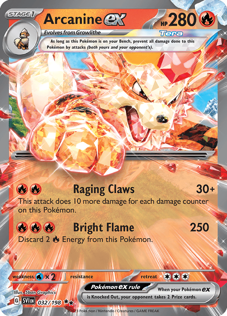 Arcanine ex #32