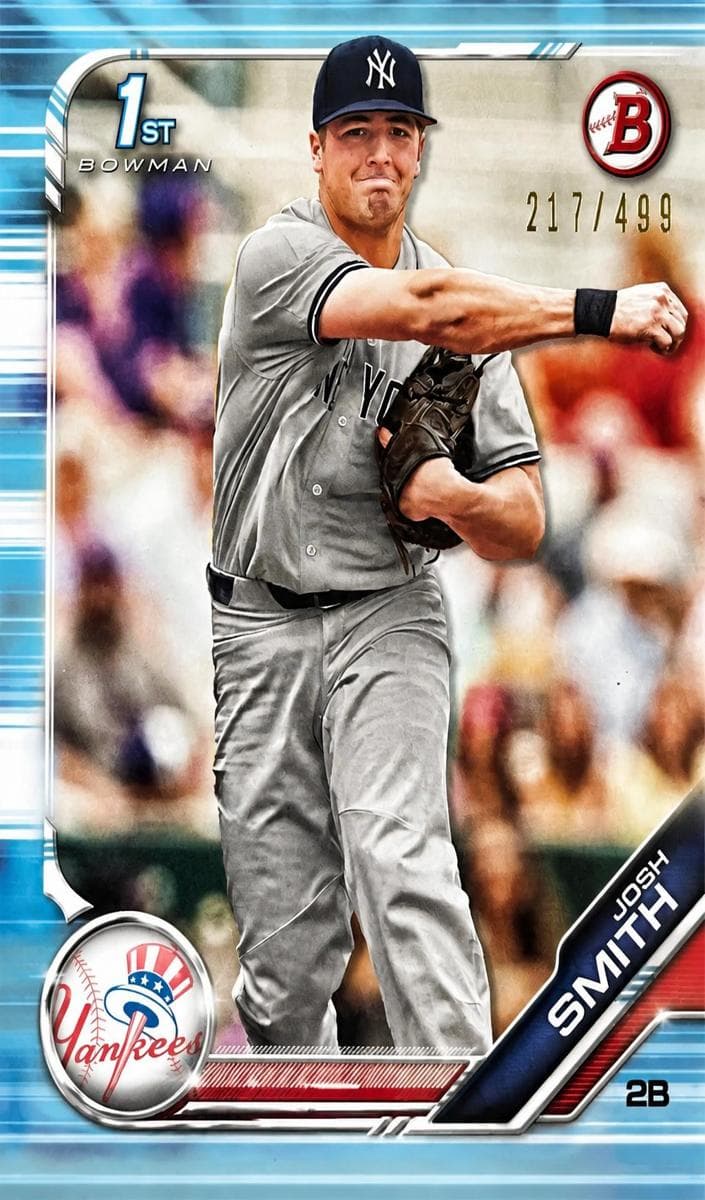 Josh Smith 2019 bowman Bowman Draft