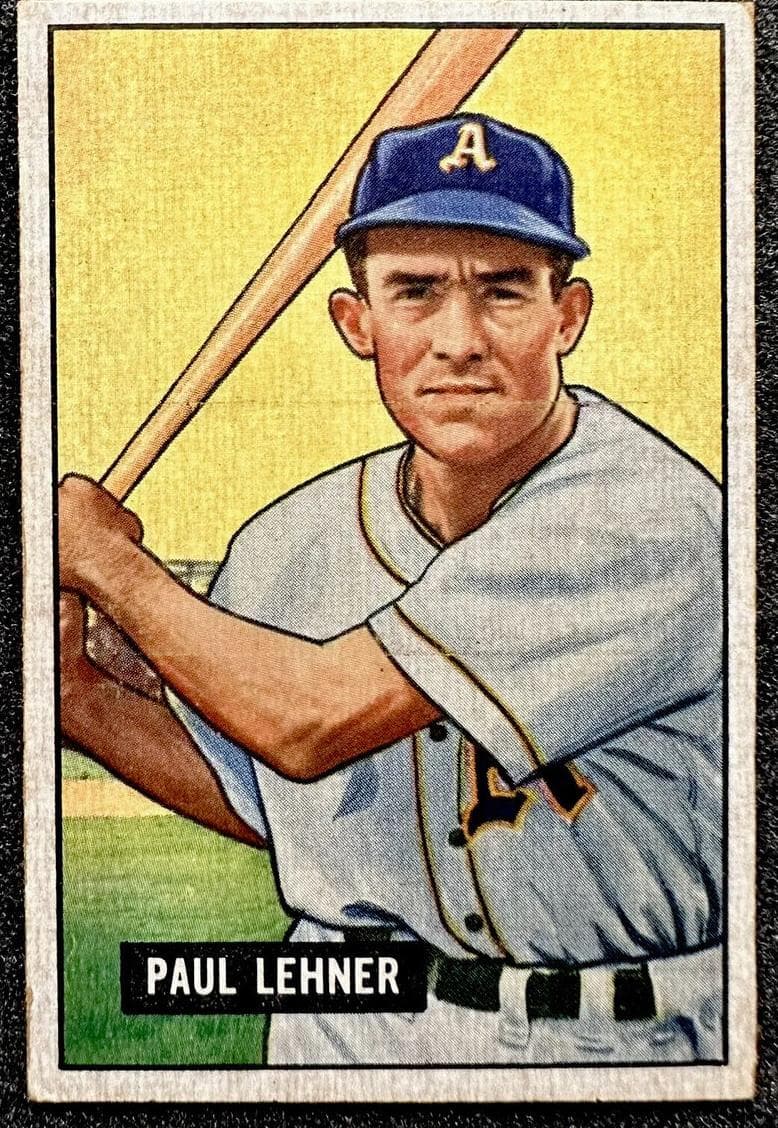 Paul Lehner 1951 bowman Bowman