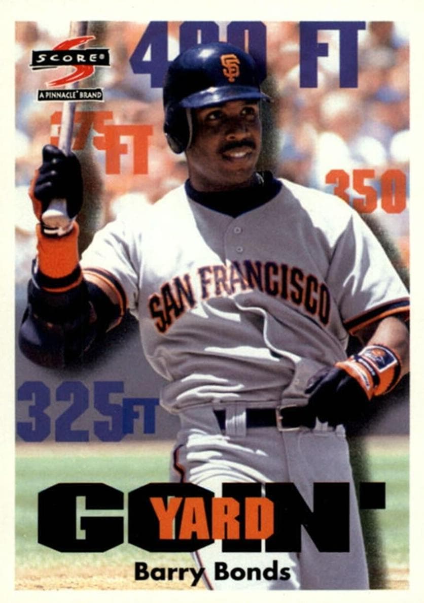 Barry Bonds 1997 panini Score