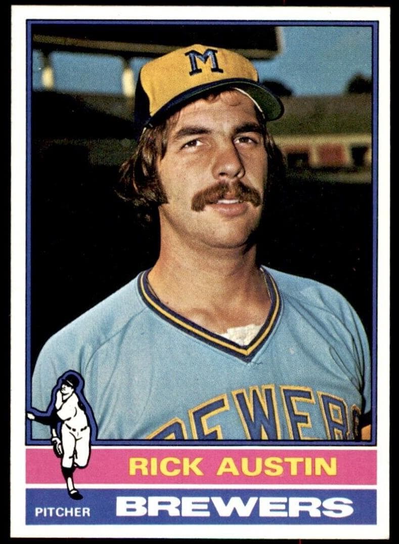 Rick Austin 1976 topps Topps