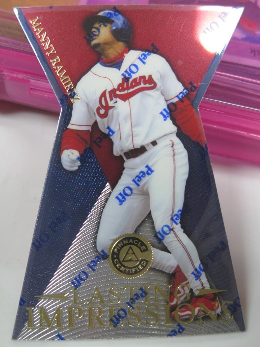 Manny Ramirez 1997 panini Pinnacle Certified