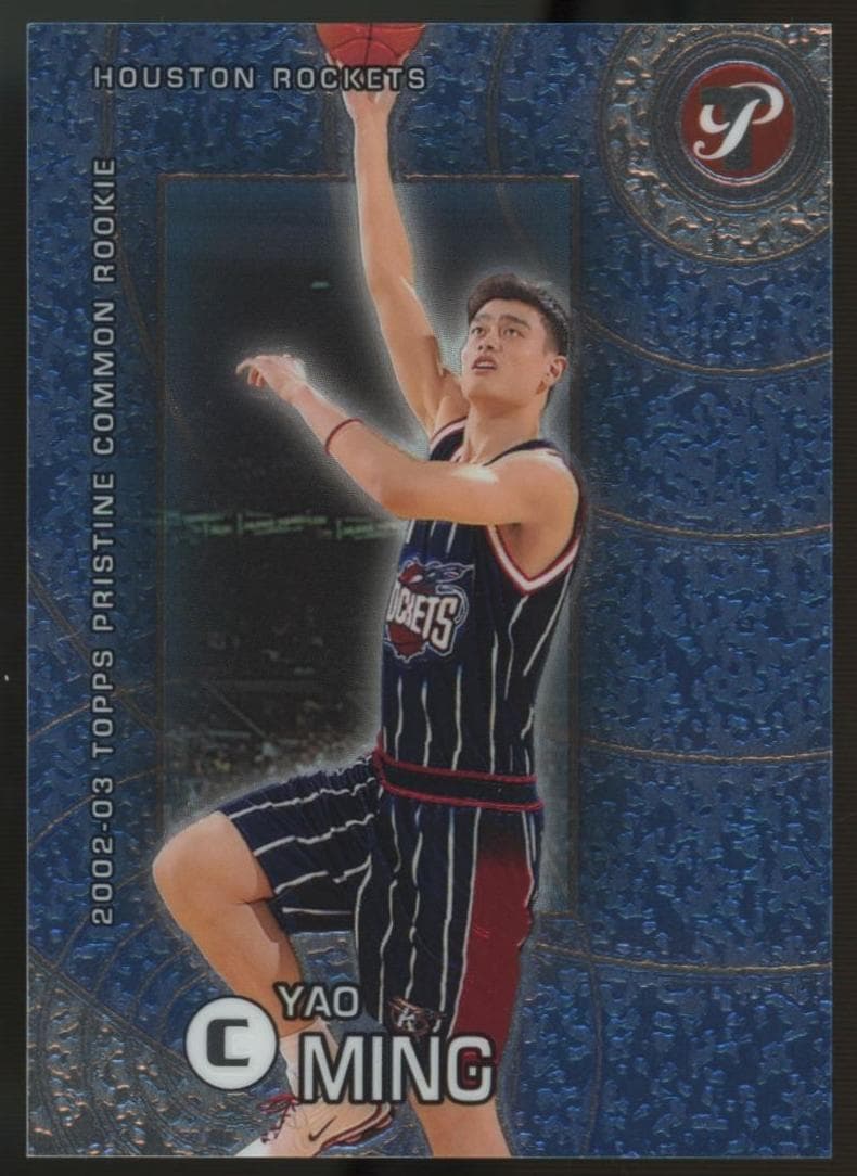 Yao Ming 2002 topps