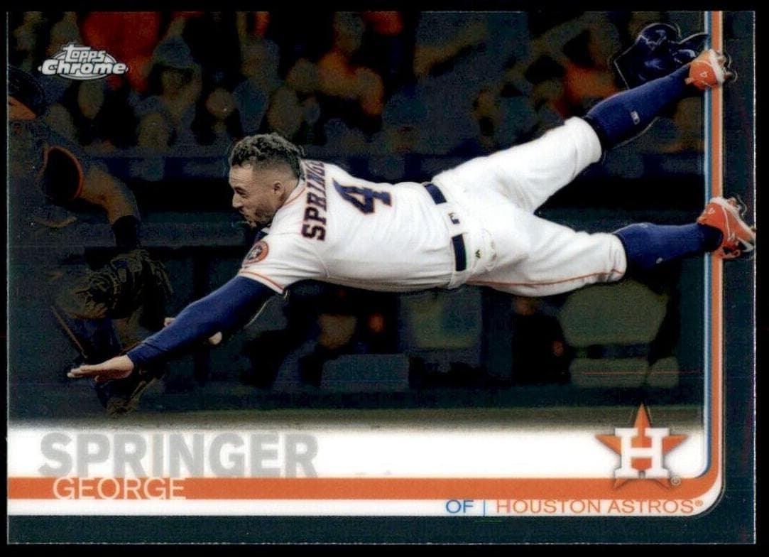 George Springer 2019 topps Topps Chrome