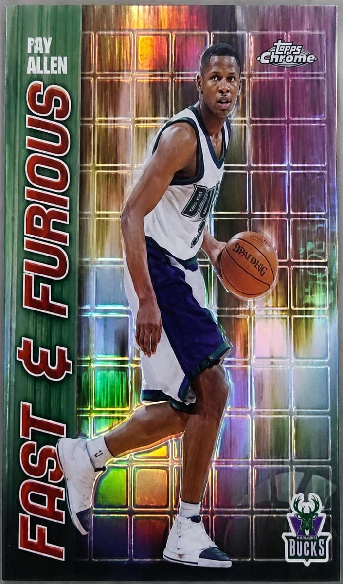 Ray Allen 2001 topps Topps Chrome
