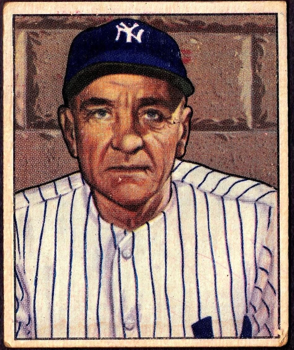 Casey Stengel 1950 bowman Bowman