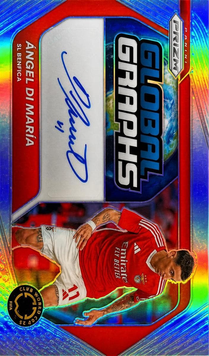 Angel Di Maria trading card