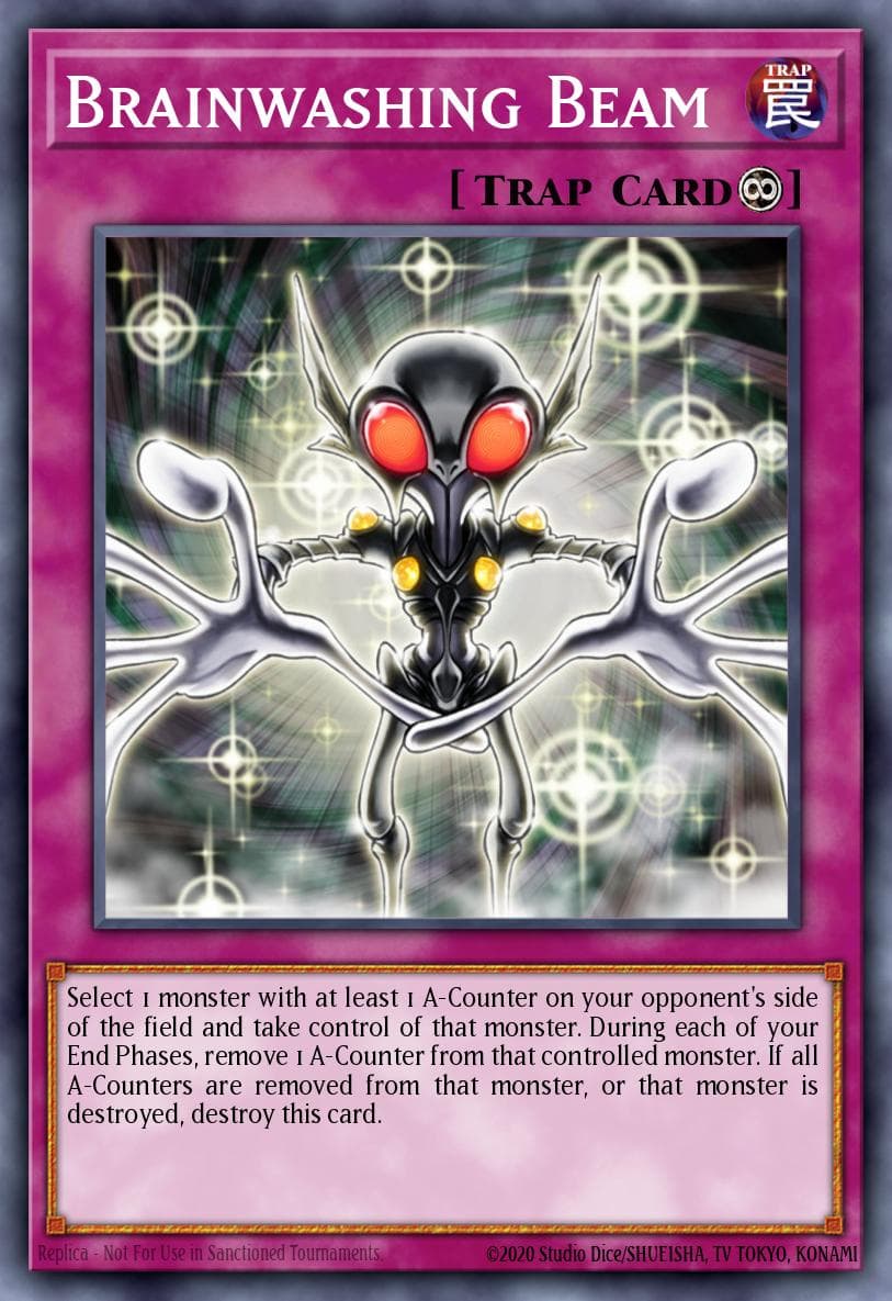 Brainwashing Beam 2006 Yu-Gi-Oh! Power of the Duelist