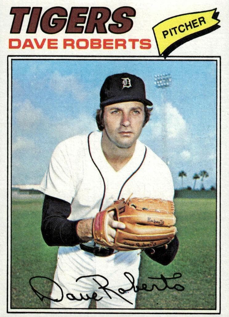 Dave Roberts 1977 topps Topps