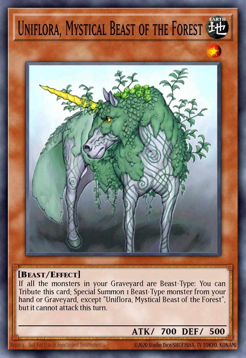 Uniflora, Mystical Beast of the Forest #REDU-EN031