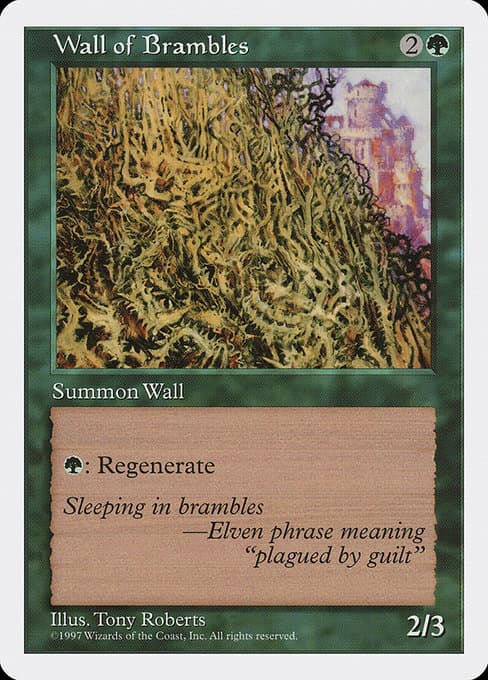 Wall of Brambles #224