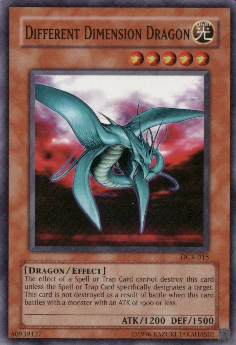 Different Dimension Dragon 2003 Yu-Gi-Oh! Dark Crisis