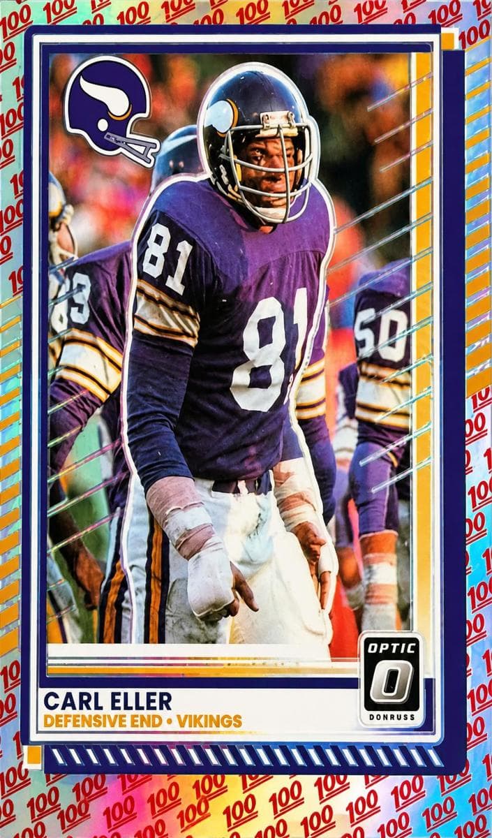 Carl Eller trading card