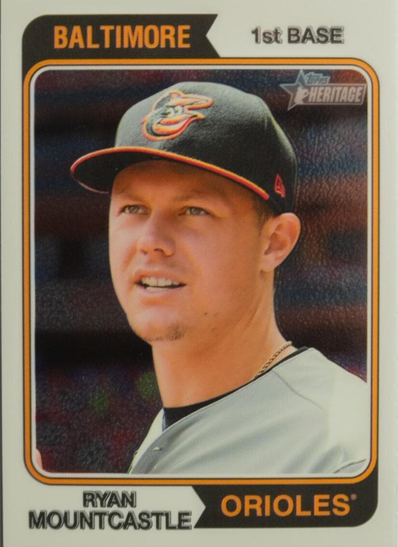 Ryan Mountcastle 2023 topps Topps Heritage