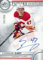 Connor Zary trading card