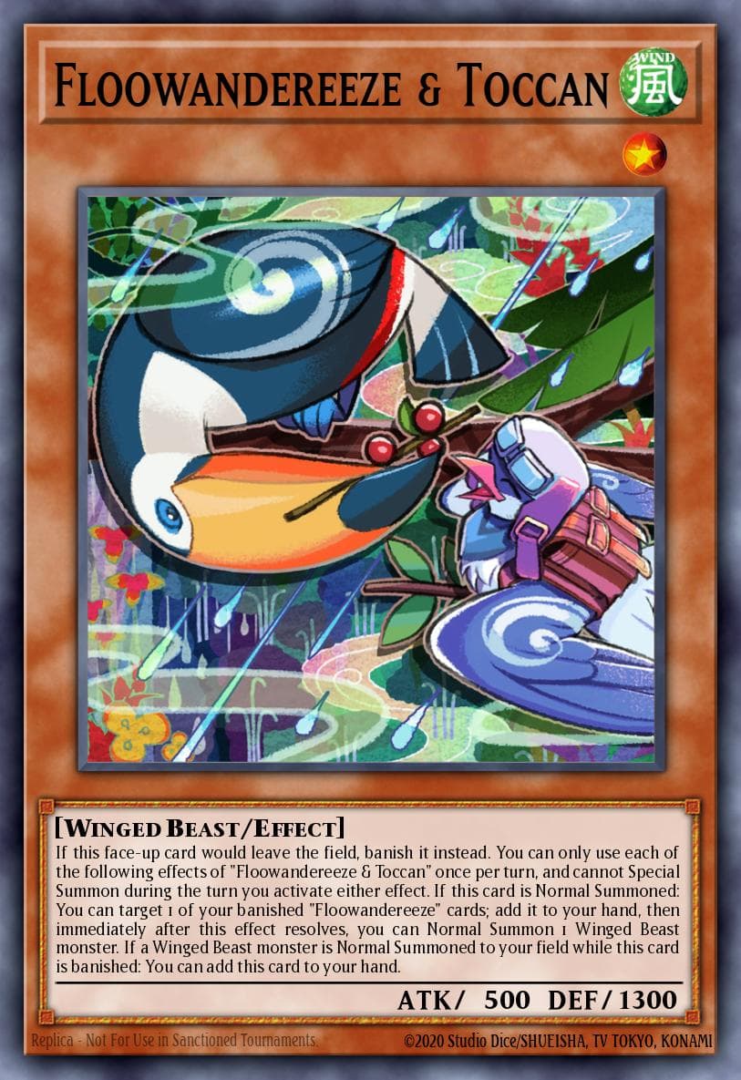 Floowandereeze & Toccan 2021 Yu-Gi-Oh! Japanese Burst of Destiny