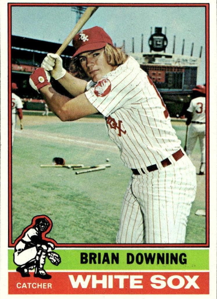 Brian Downing 1976 topps Topps