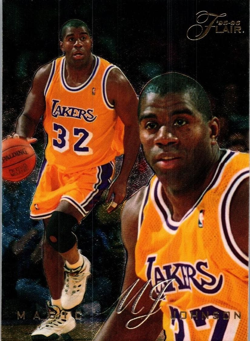 Magic Johnson 1995 unknown Flair