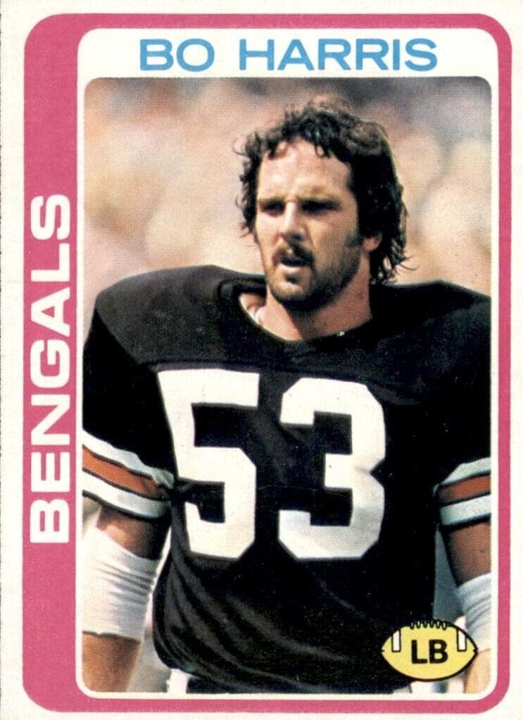 Bo Harris 1978 topps Topps