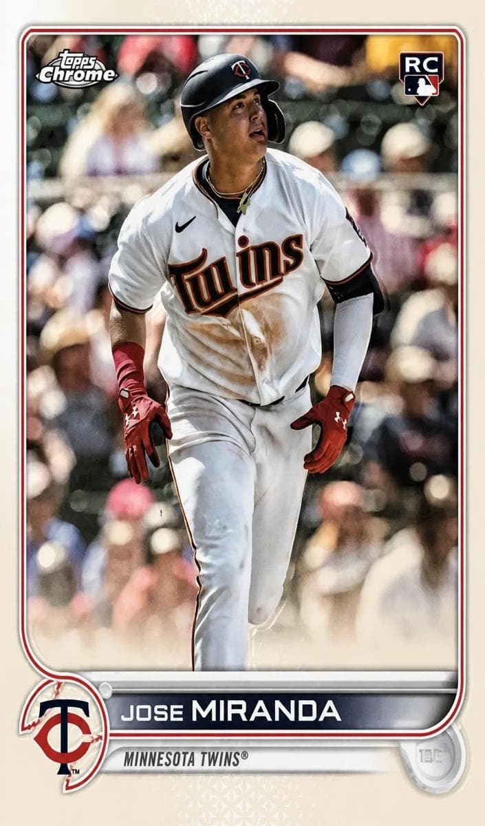 Jose Miranda 2022 topps