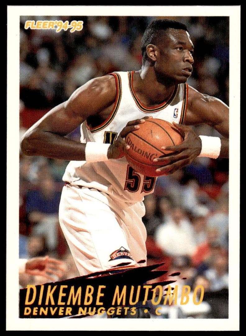 Dikembe Mutombo 1994 fleer Fleer