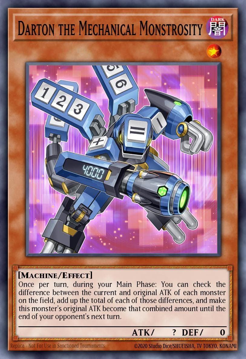 Darton the Mechanical Monstrosity 2021 Yu-Gi-Oh! Japanese Battle of Chaos