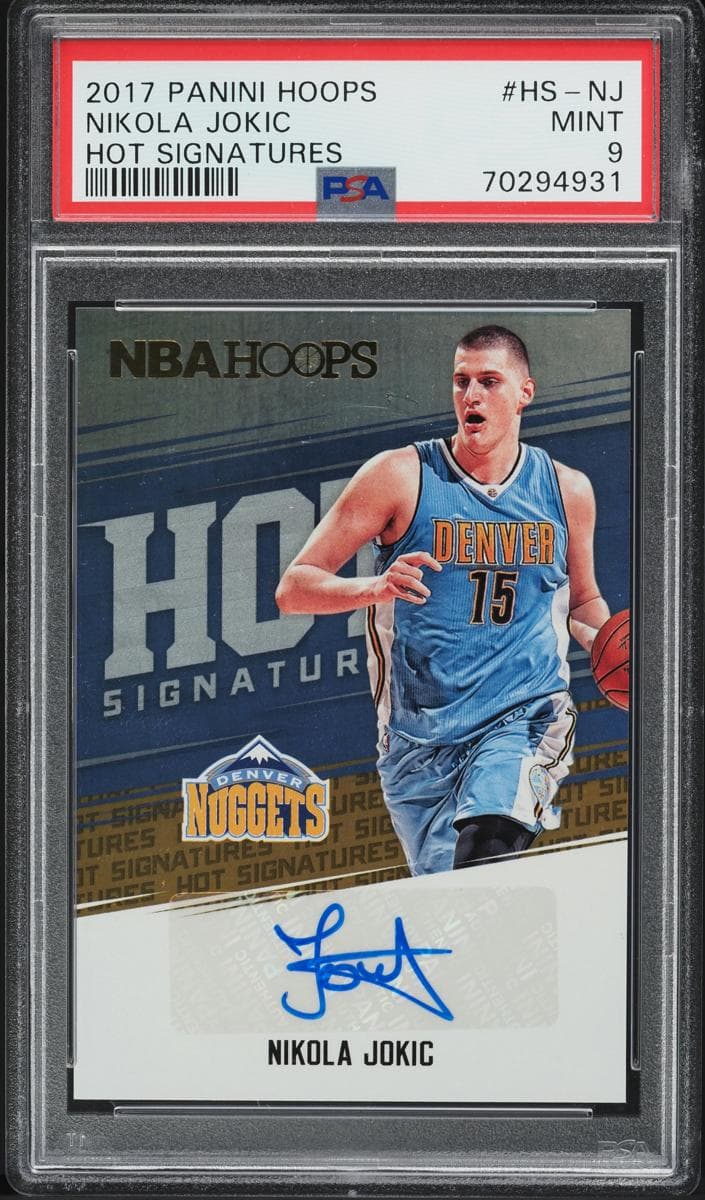 Nikola Jokic 2017 panini