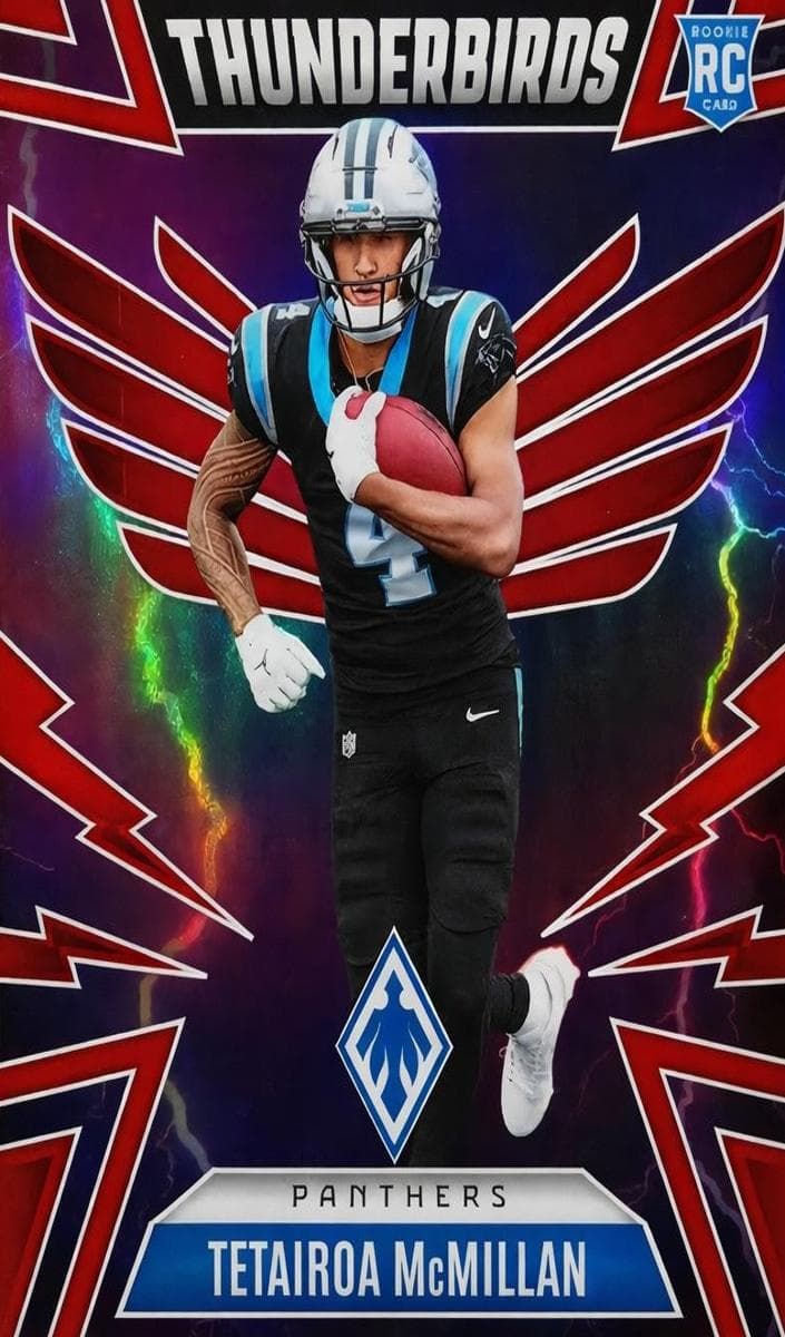 Emeka Egbuka/Tetairoa McMillan 2025 panini Panini Black