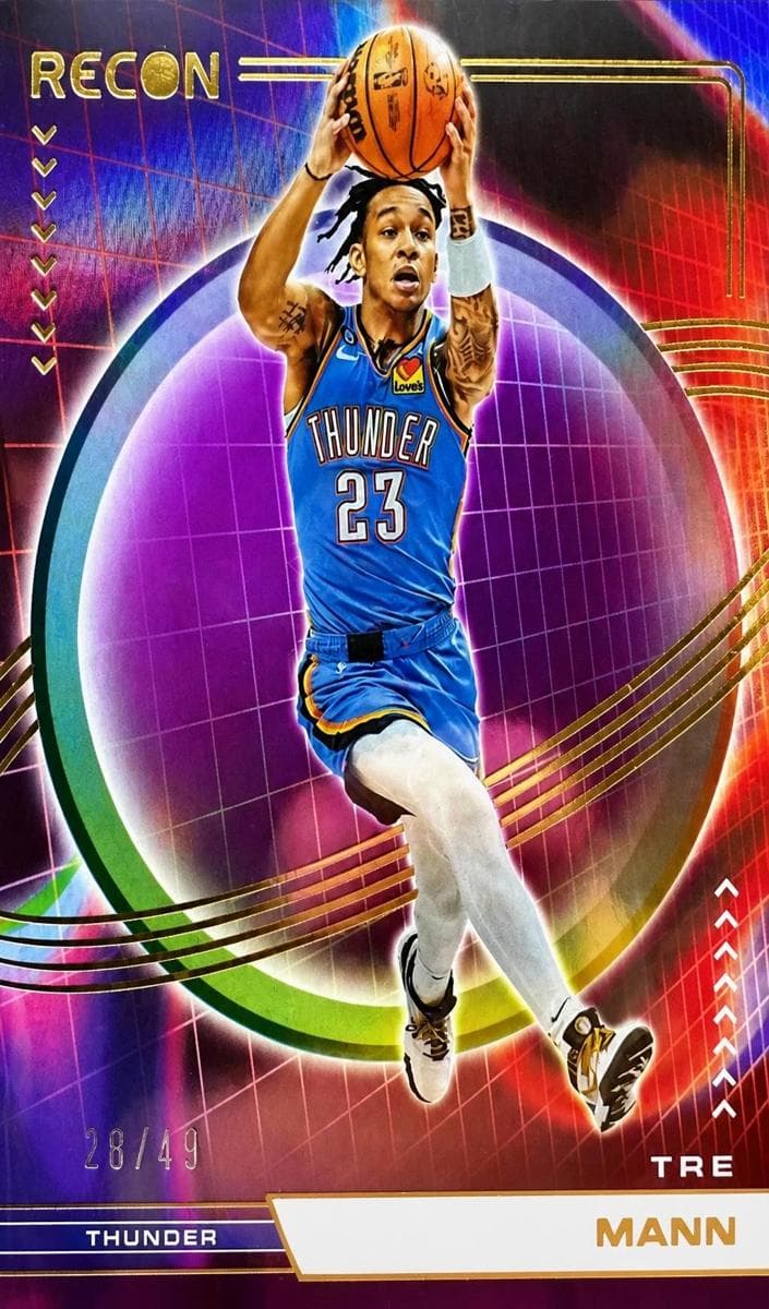 Tre Mann 2022 panini Panini Recon