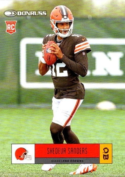 Shedeur Sanders 2025 panini Donruss