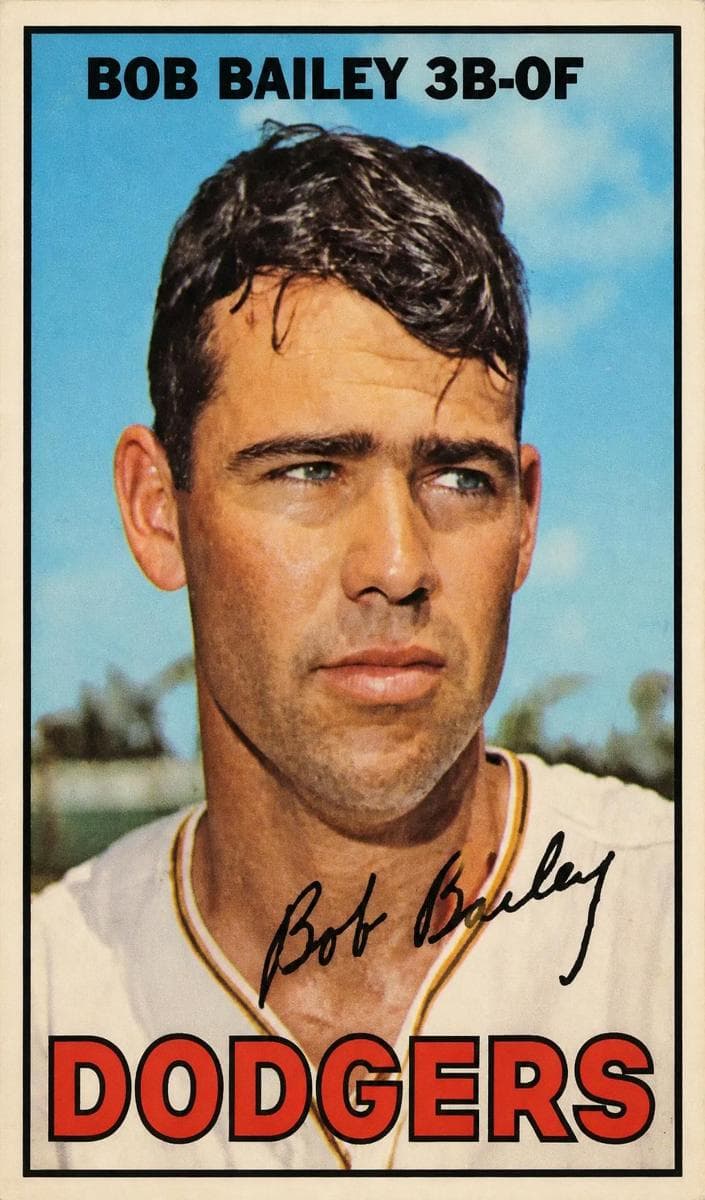 Bob Bailey 1967 topps O-Pee-Chee