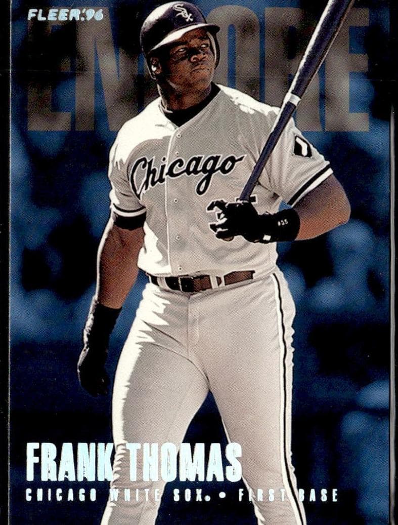 Frank Thomas 1996 fleer Fleer Update