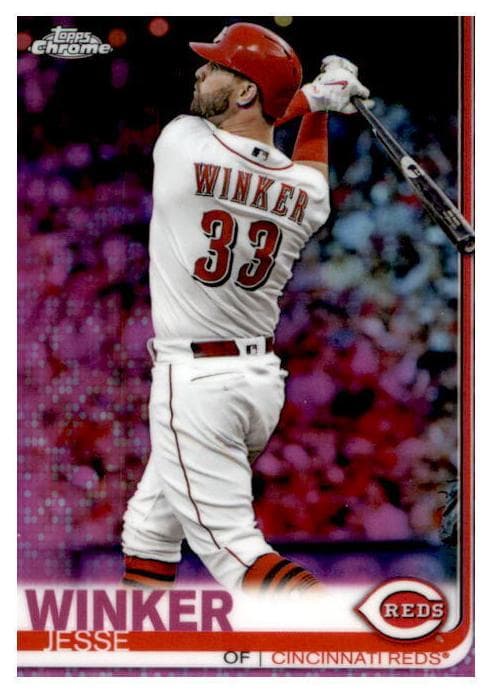 Jesse Winker 2019 topps Topps Chrome