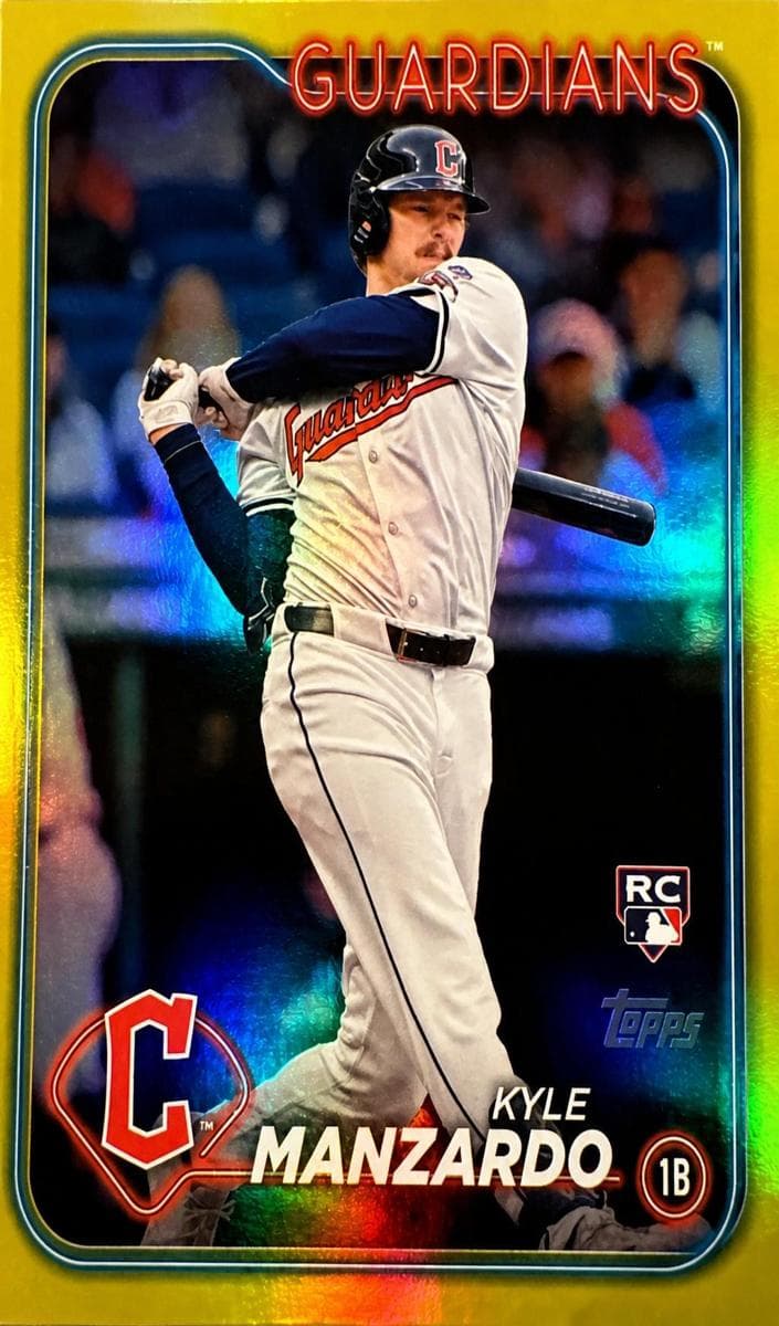 Kyle Manzardo trading card