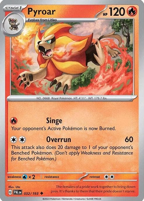 Pyroar #32