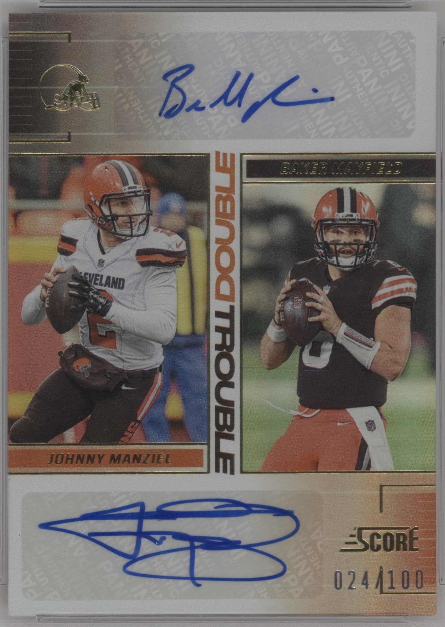 Johnny Manziel / Baker Mayfield #DT-MM