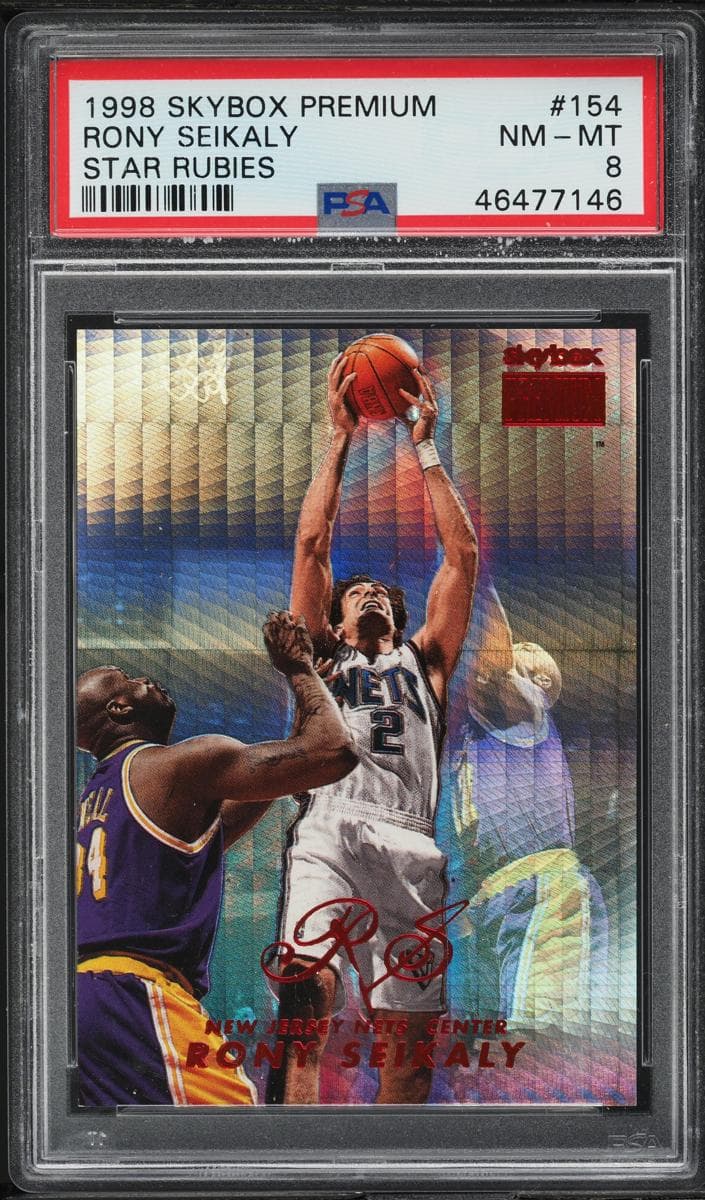 Rony Seikaly 1998 fleer