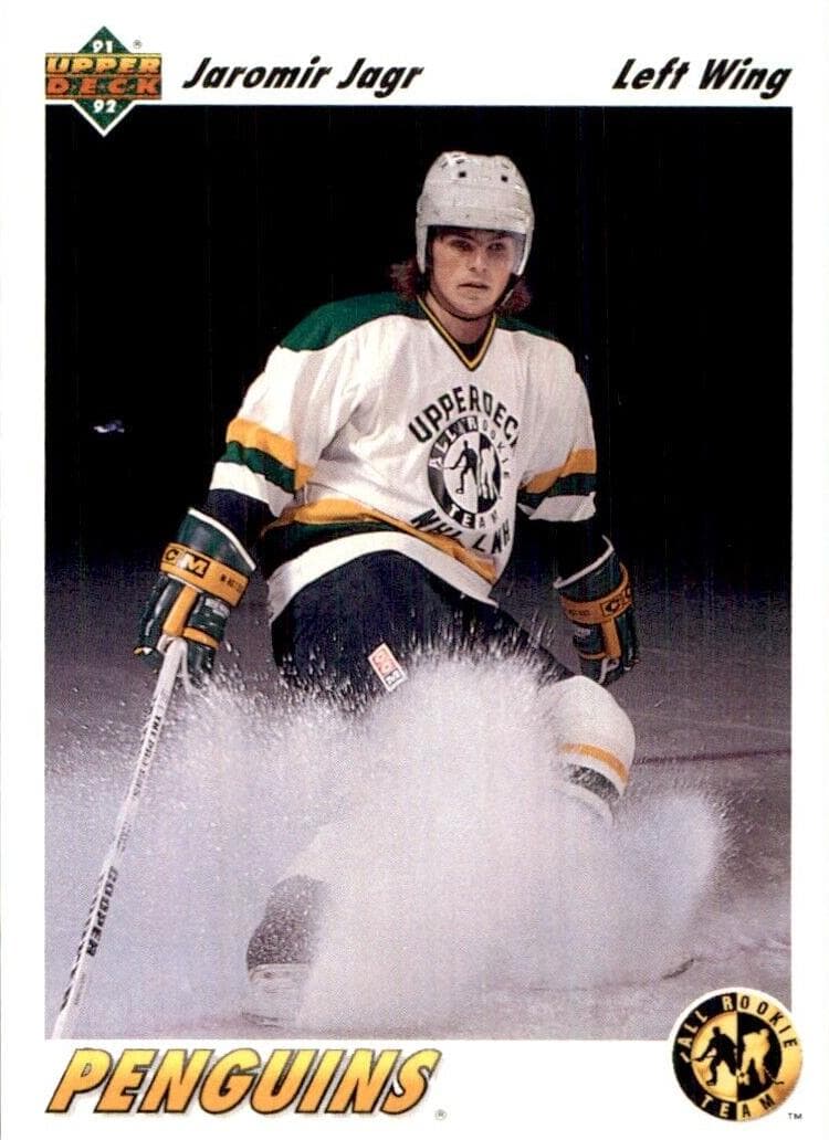 Jaromir Jagr 1991 upper-deck Upper Deck