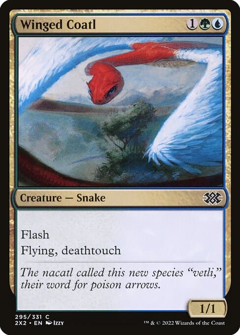 Winged Coatl 2017 Magic: The Gathering Commander Anthology