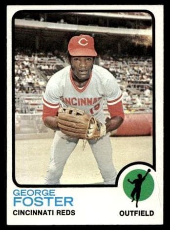 George Foster 1973 topps Topps