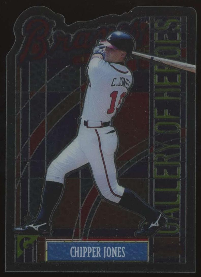 Chipper Jones 1999 topps Topps Gallery