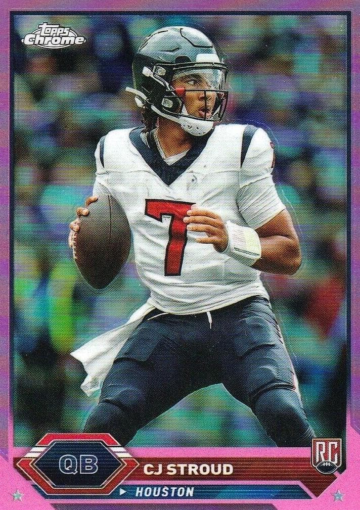 CJ Stroud trading card