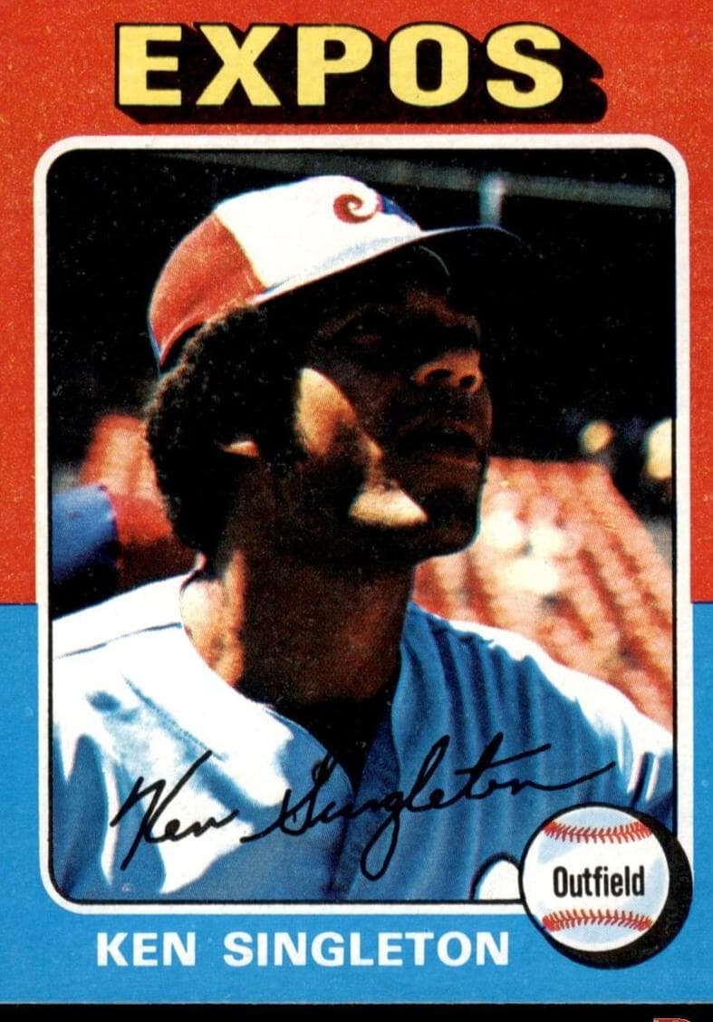 Ken Singleton 1975 topps Topps