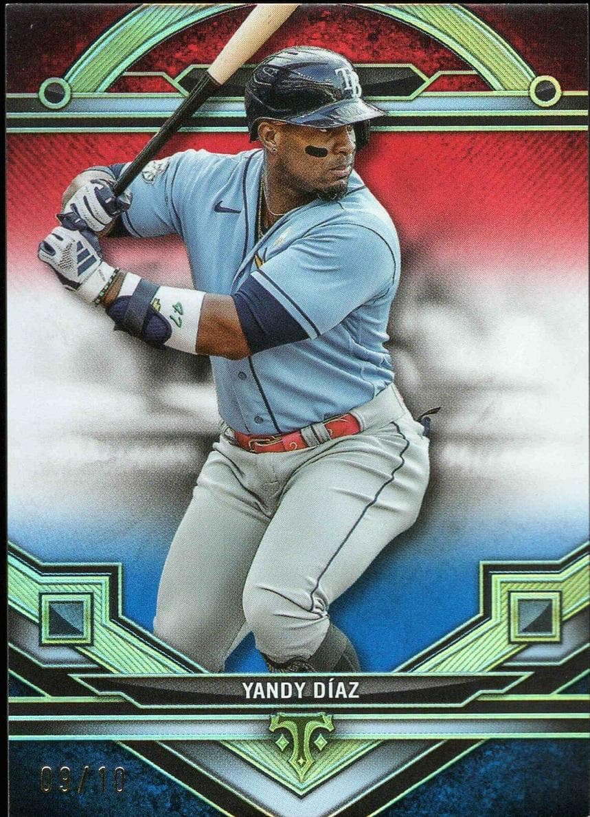 Yandy Díaz 2024 topps Topps Triple Threads